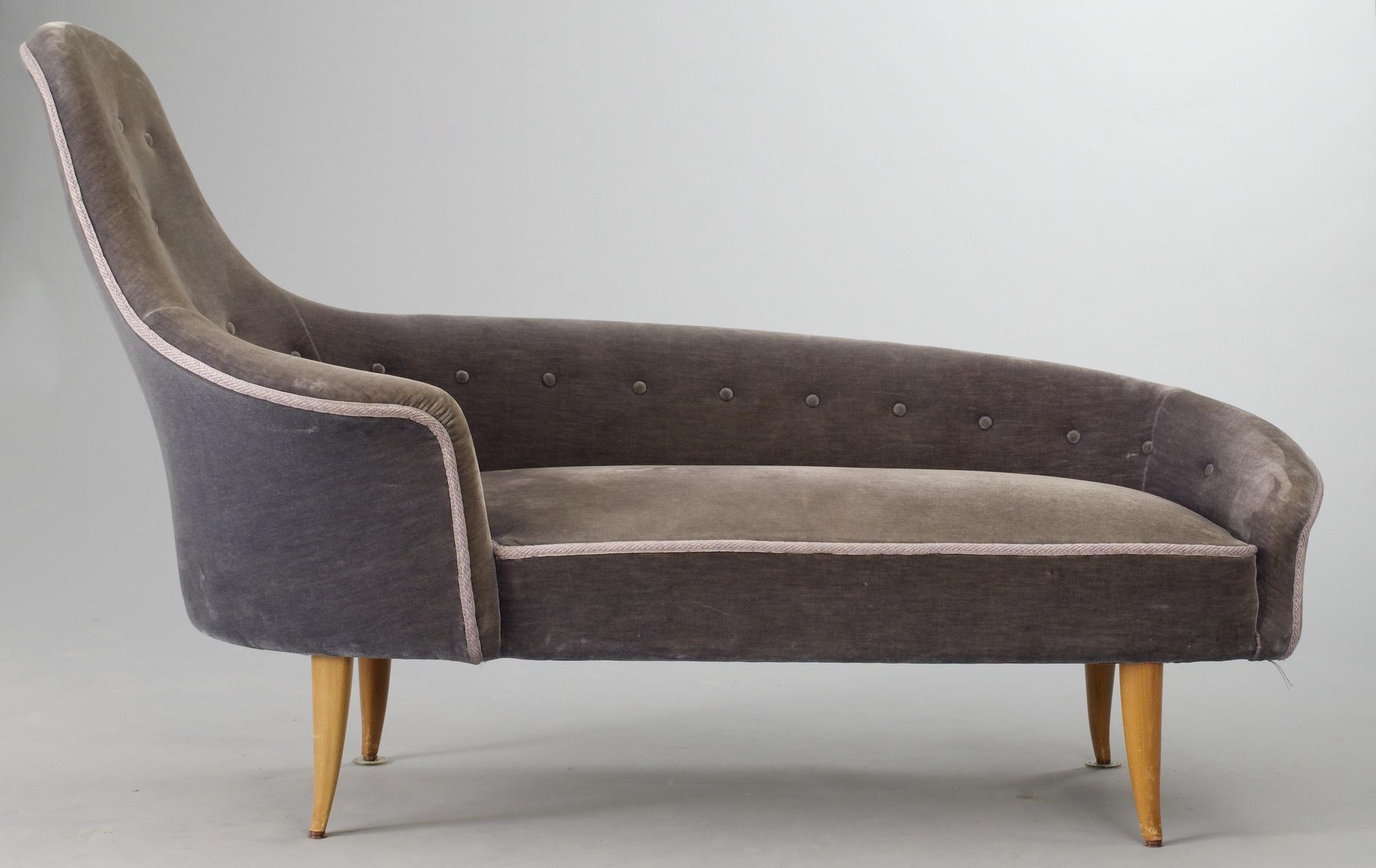A Kerstin Hörlin-Holmquist canapé 'Garden of Eden' of the Paradise series by NK 'Triva', Sweden 1950's-60's.