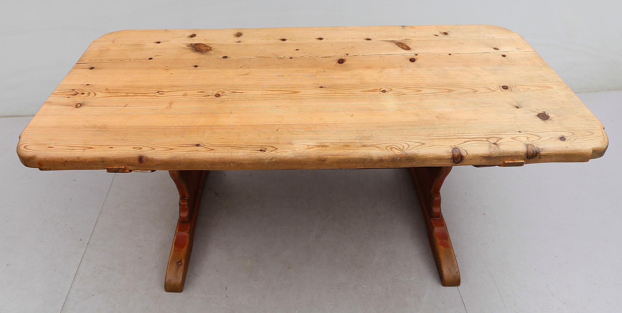 BOCKBORD, allmoge, 1800-talets första hälft.