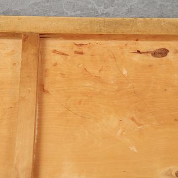 Alvar Aalto, a birch dining table, Artek, Finland, mid 20th Century.