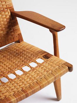 Hans J. Wegner, fåtölj, "CH27", Carl Hansen & Son, Danmark, 1950-tal.
