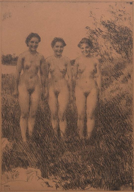 Anders Zorn, Three sisters.