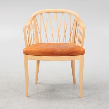 Carl Malmsten and Julia Greek, a 'Widemar' armchair, Stolab, Sweden, 2019.