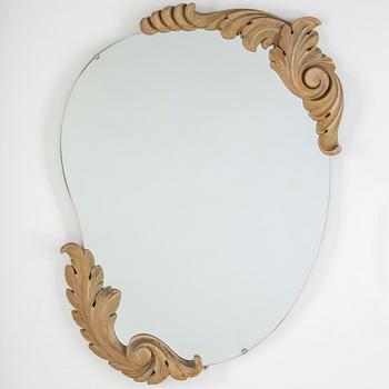 SPEGEL MED KONSOLBORD, Swedish Modern, 1940-tal.