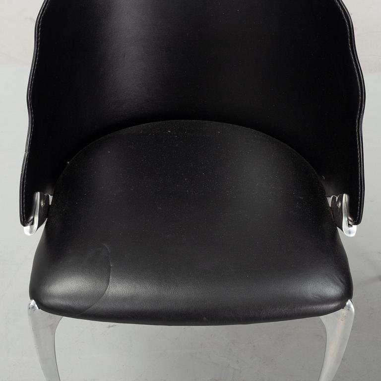 Bernard Dequet, a pair of chairs, second half of the 20th century.