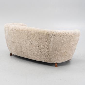 Slagelse Møbelvaerk, soffa, modell "155", Danish Modern, 1930-tal.