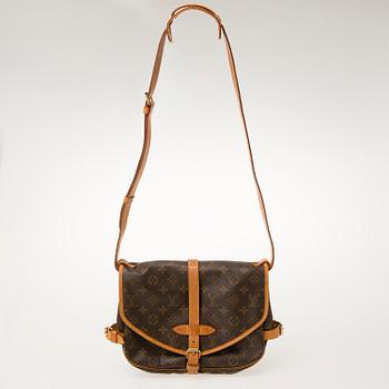 LOUIS VUITTON, Monogram Canvas Saumur Bag.