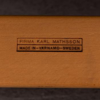 Bruno Mathsson, a 'Pernilla' armchair, Firma Karl Mathsson.