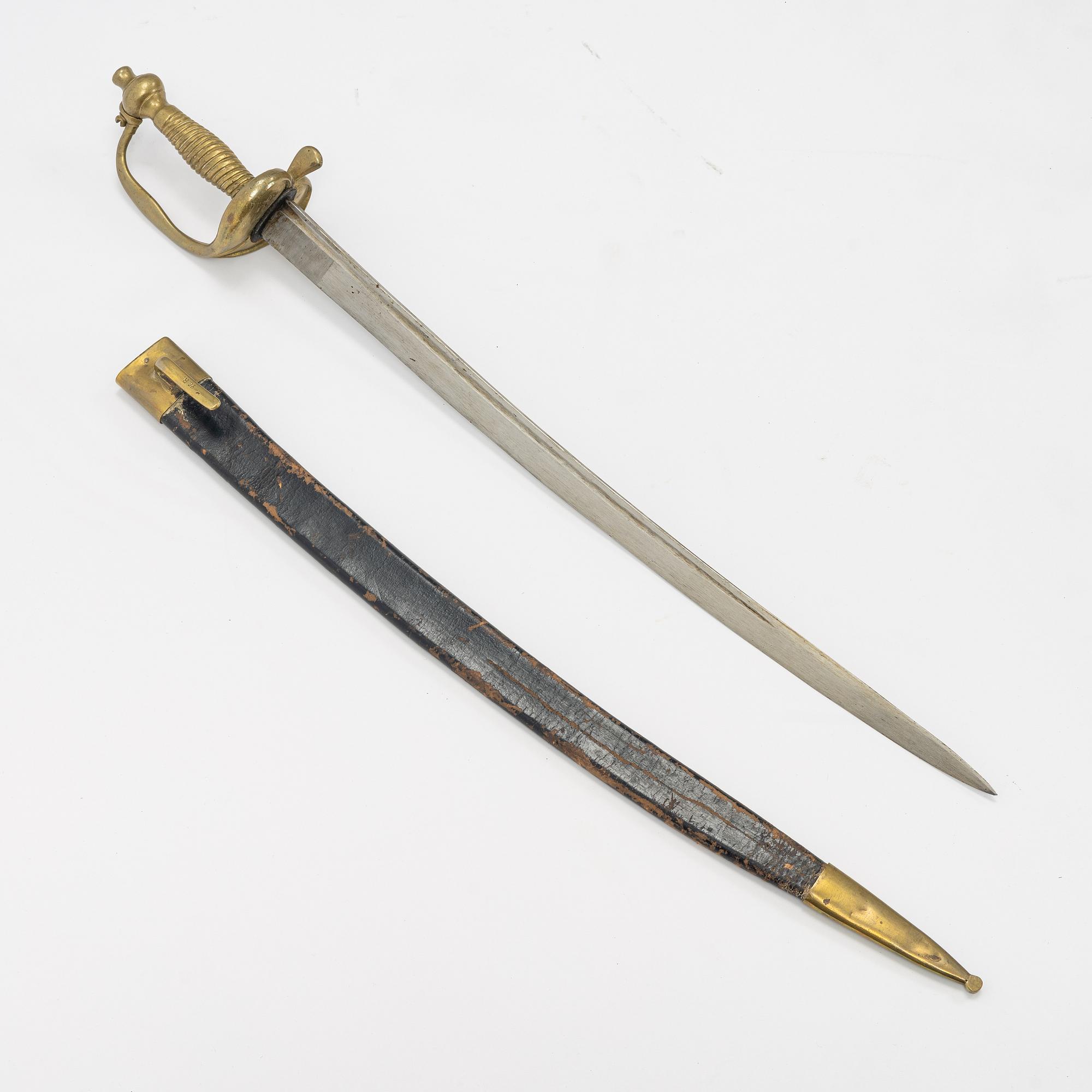 Huggare, Sverige, m/1748-1856.