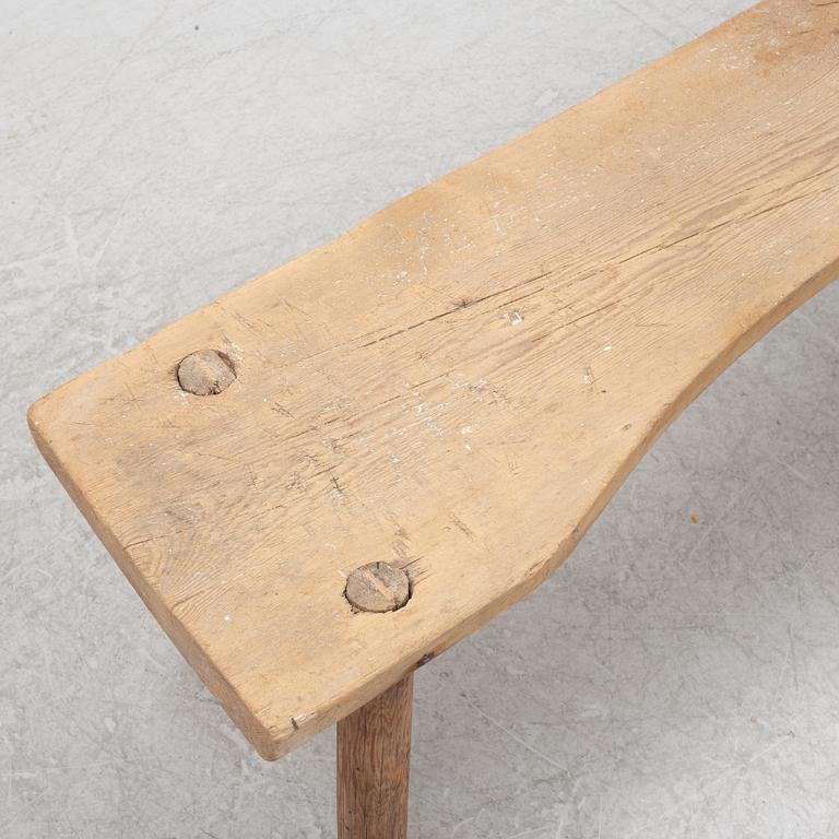 A 19th century bench.
