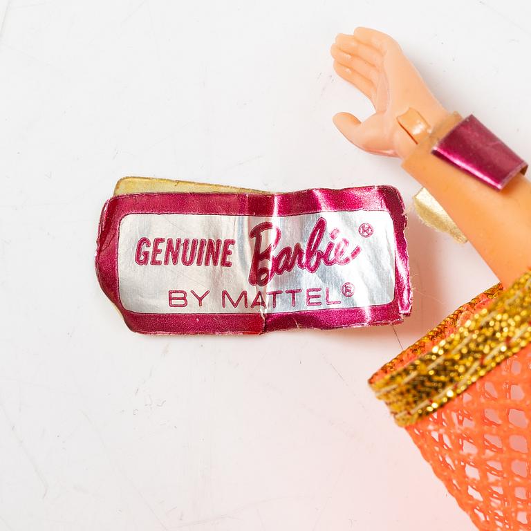 Barbie dolls, 7 pcs, Mattel, 1960s/70s.