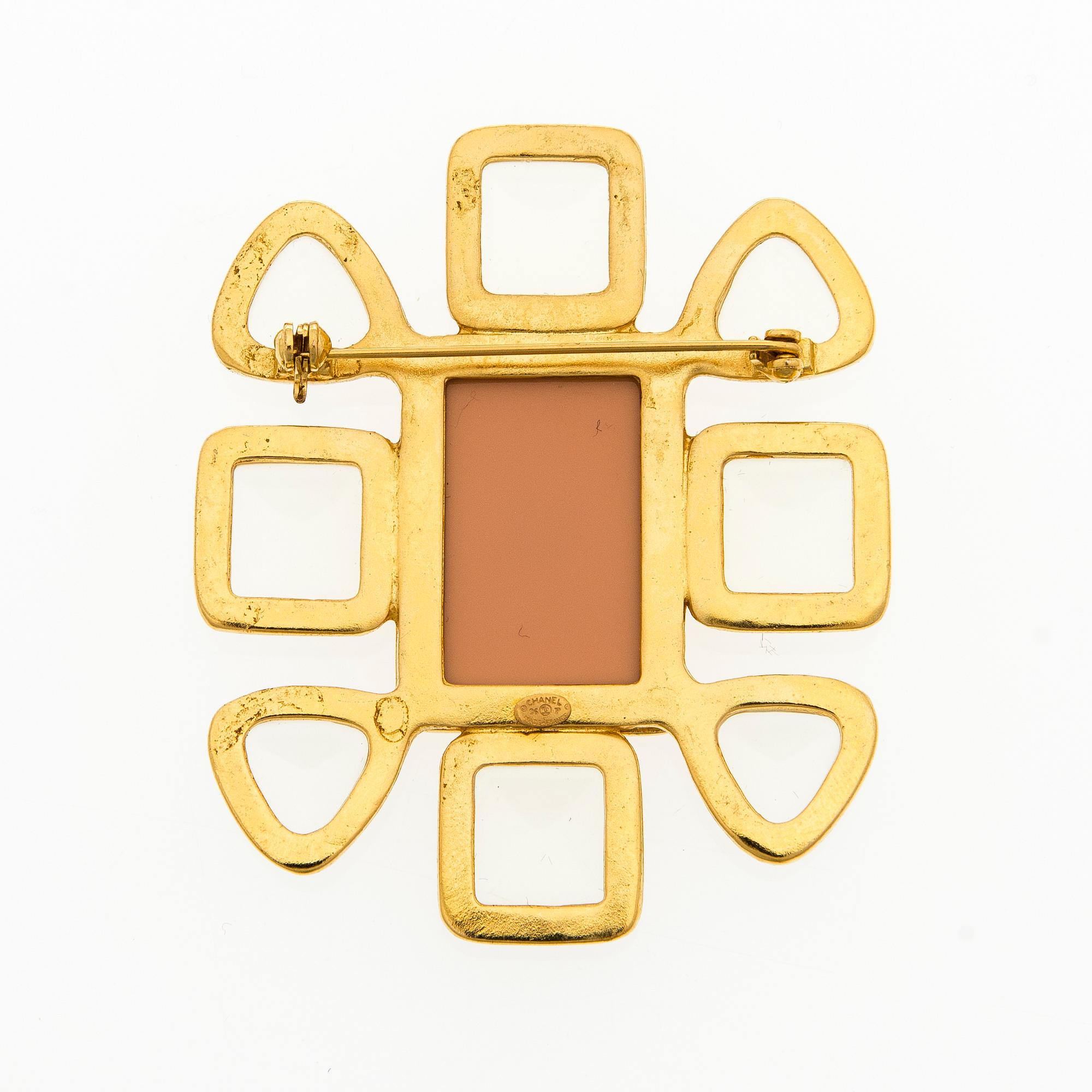 BROOCH, costume jewelry, Chanel.