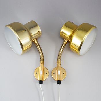 ANDERS PEHRSON, a pair of 'Bumling' wall lights.