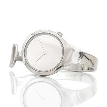 ARMBANDSUR, stål, modell Vivianna nr 336 , Vivianna Torun Bülow-Hübe för Georg Jensen.