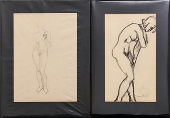 MAX WALTER SVANBERG, four signed and dated drawings.