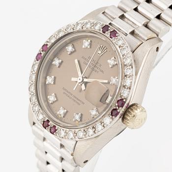 Rolex, Lady-Datejust, "King Hassan", "Chaumet", ca 1978.