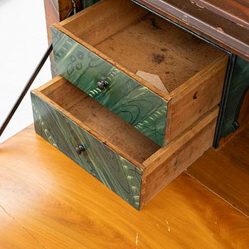A writing cabinet, Värmland, 19th century.