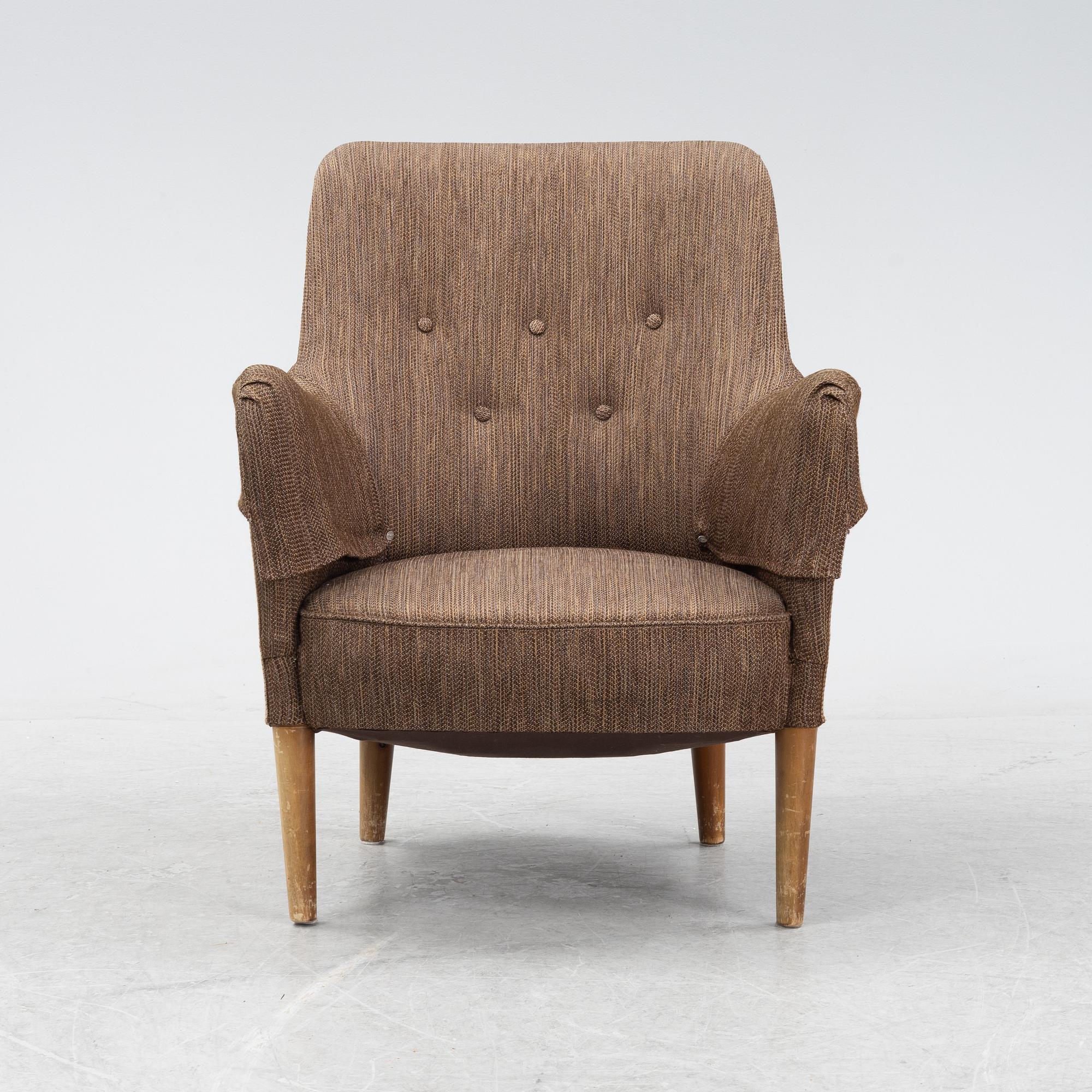 Carl Malmsten, a "Konsert" armchair, second half of the 20th Century.
