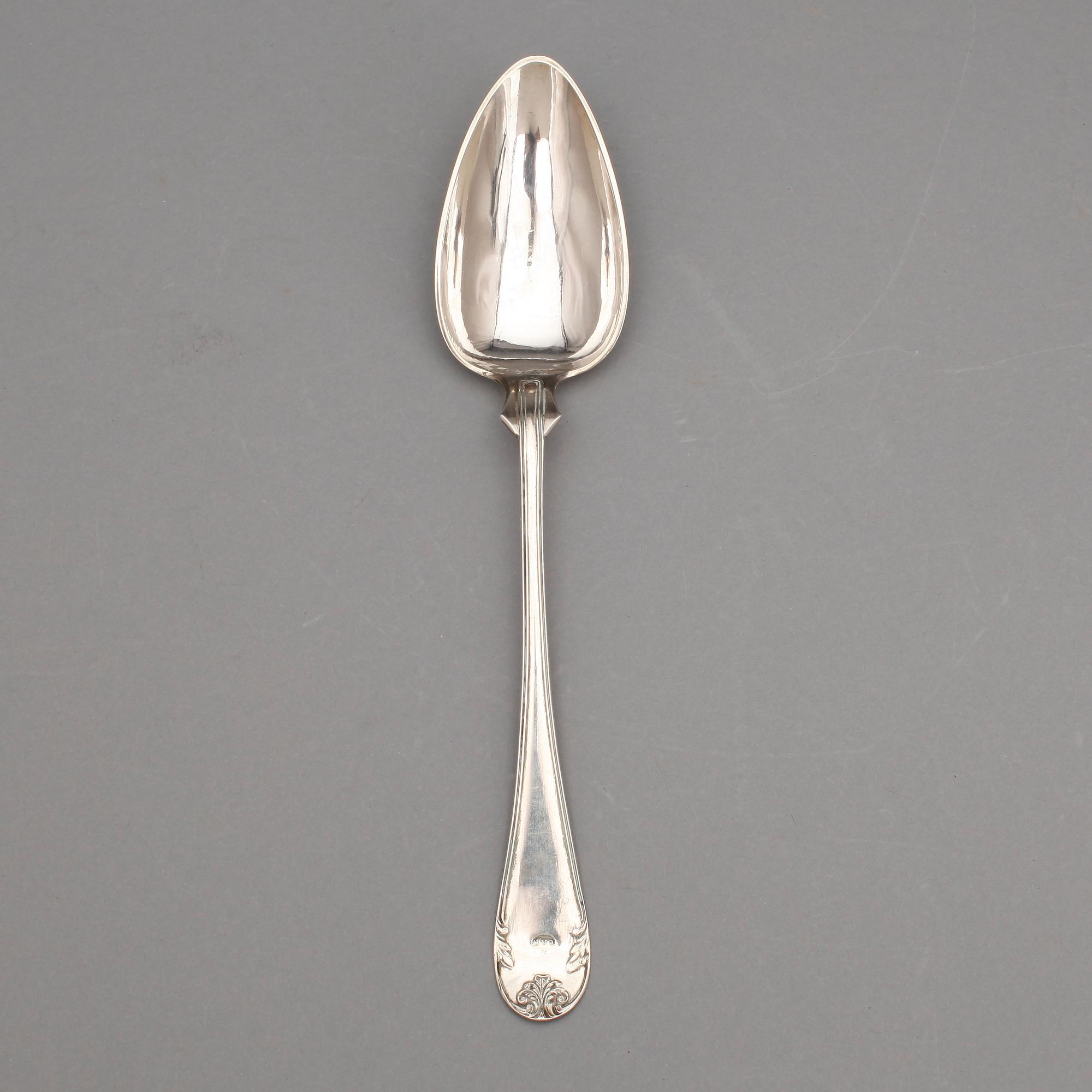 RAGUSKED, silver, Eric Söderholm, Härnösand, 1859. Vikt ca111g.