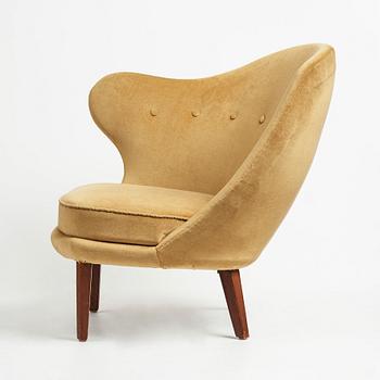 Arne Norell, a "Gary" (The Thumb) easy chair for Gösta Westerberg, Sweden 1950's.