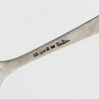 Wiwen Nilsson, sardingaffel, silver, A. Hasselgrens eftr. Lund 1941.