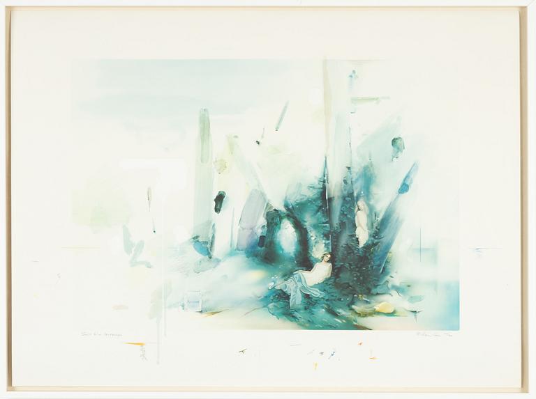 Richard Hamilton, screenprint on collotype, 1979, signerad 106/136.