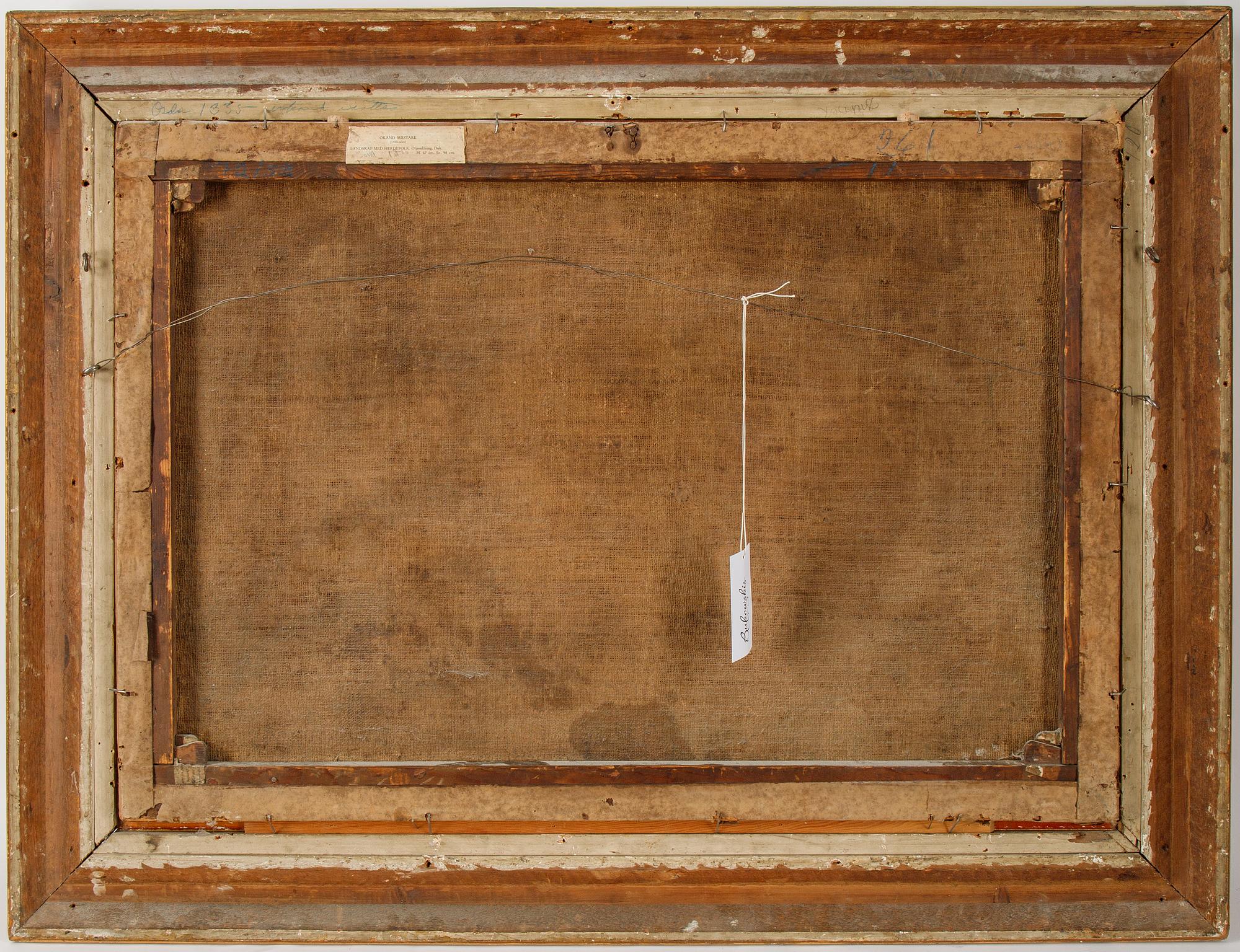 Unknown artist, 18th Century, oil on canvas.