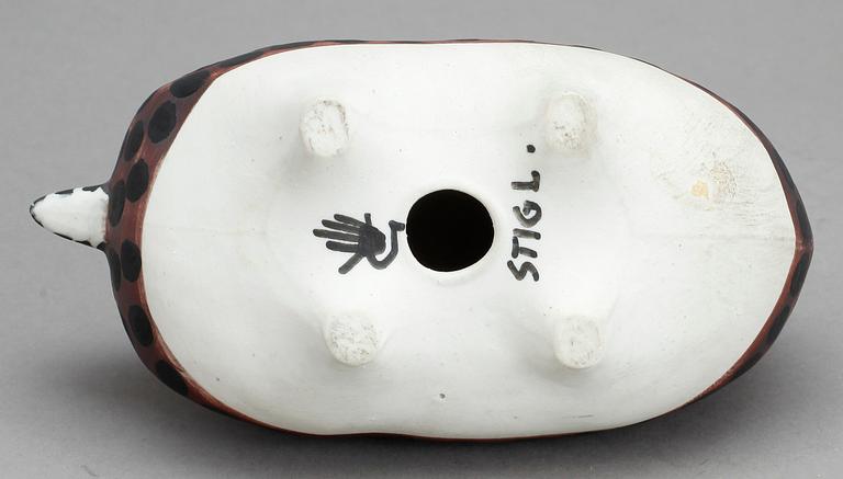 FIGURIN, stengods, "Springare", Stig Lindberg, Gustavsberg.
