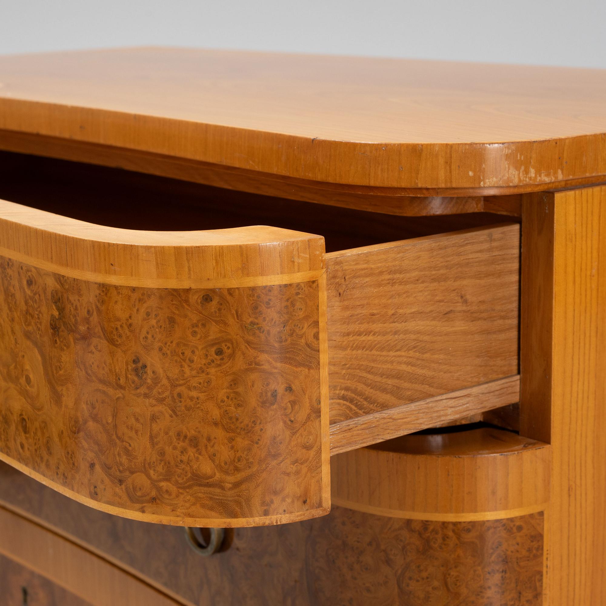 Byrå, Swedish Modern, Åby Möbelfabrik, 1940-tal.