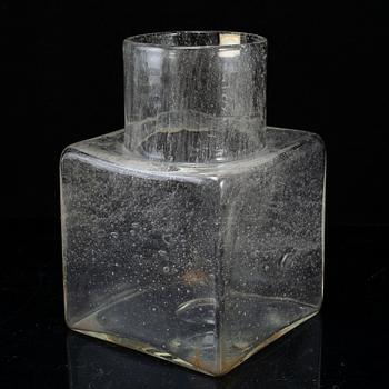 KAJ FRANCK, a "Sargasso" glass vase, Nuutajärvi Notsjö, Finland 1960's.