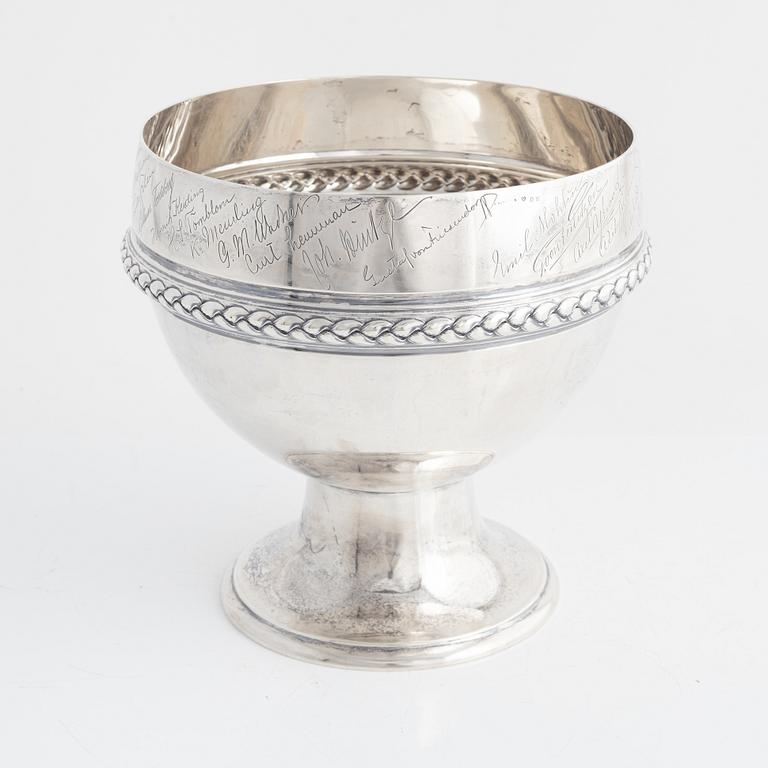 A Swedish Silver Bowl, mark of K Anderson, Stockholm 1911.