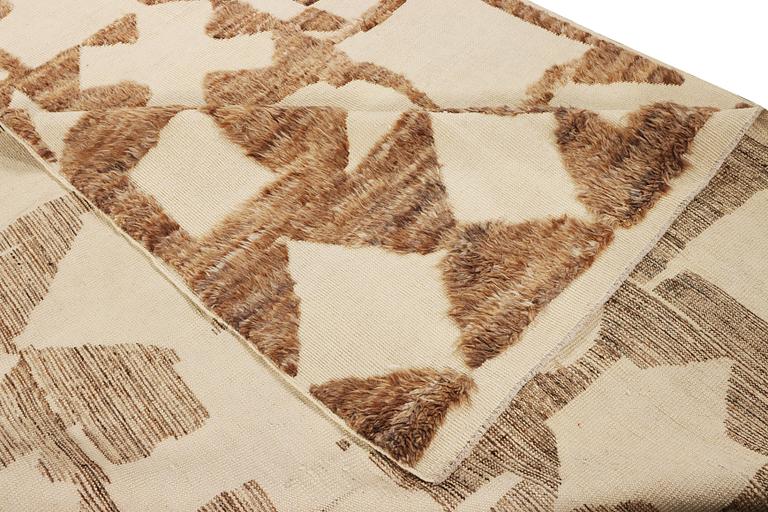 A Morocco carpet, c. 378 x 276 cm.