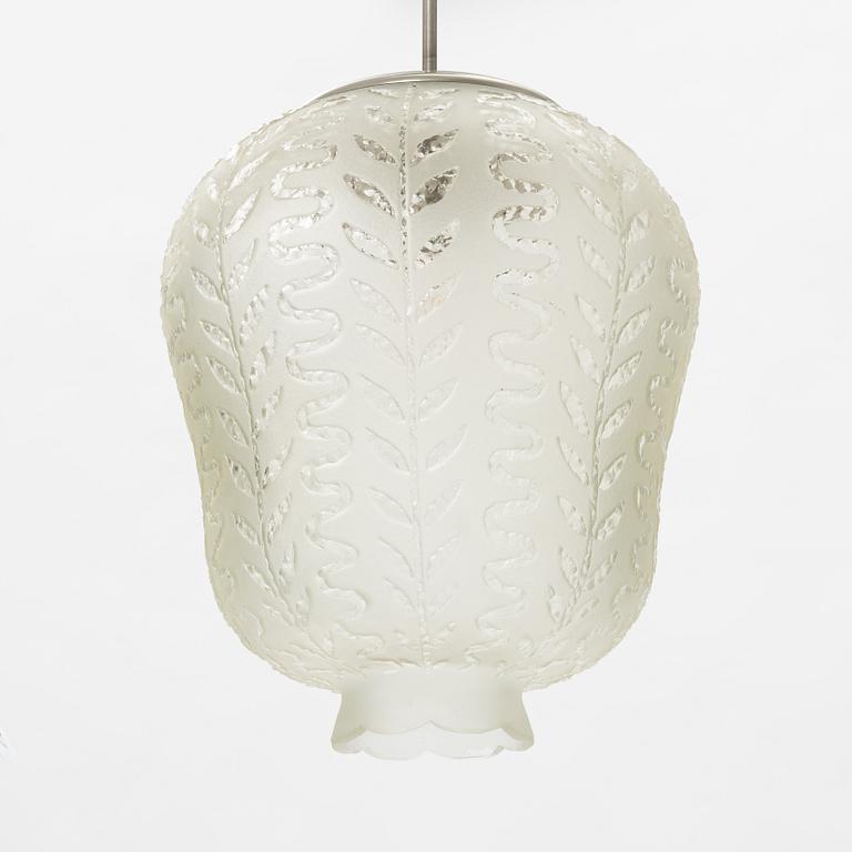 A Swedish Modern ceiling light, mid 20th Century.