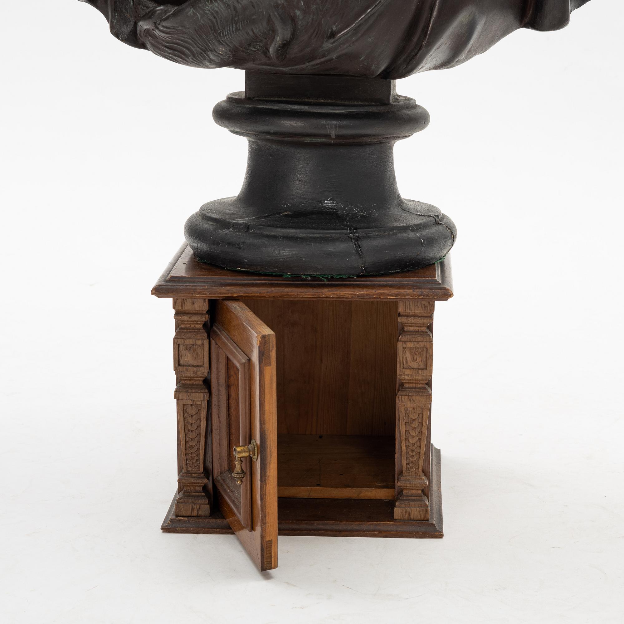 Okänd konstnär, byst, 1800-tal.