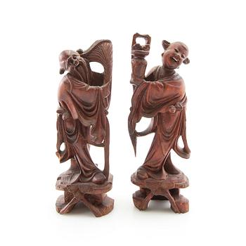 Figurines 4 pcs China 20th century.
