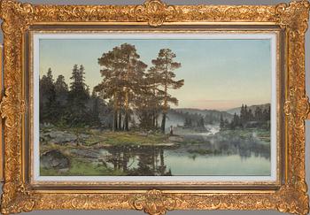 HALVOR HALVORSEN, olja på duk, signerad.