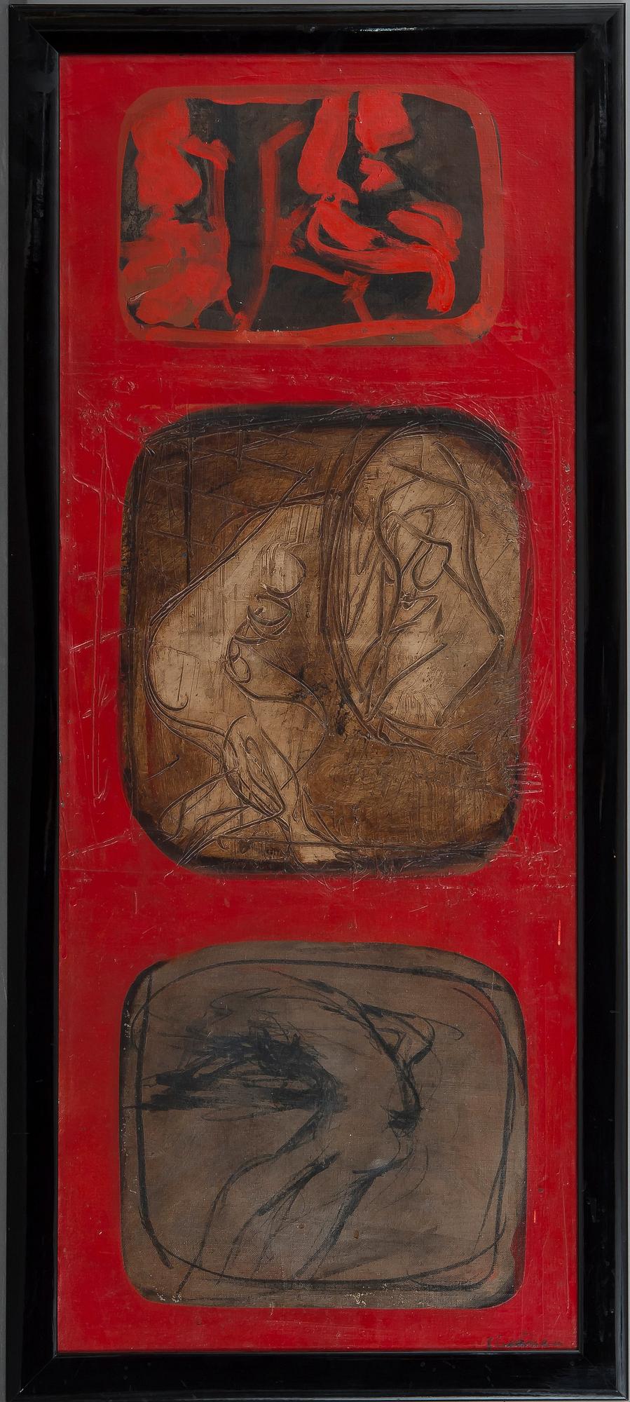 JAAKKO SIEVÄNEN, olja på duk, signerad.