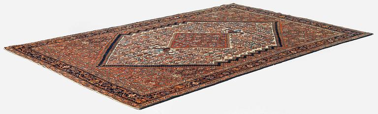 Matta, antik Feraghan, Västra Persien, ca 192 x 121 cm.