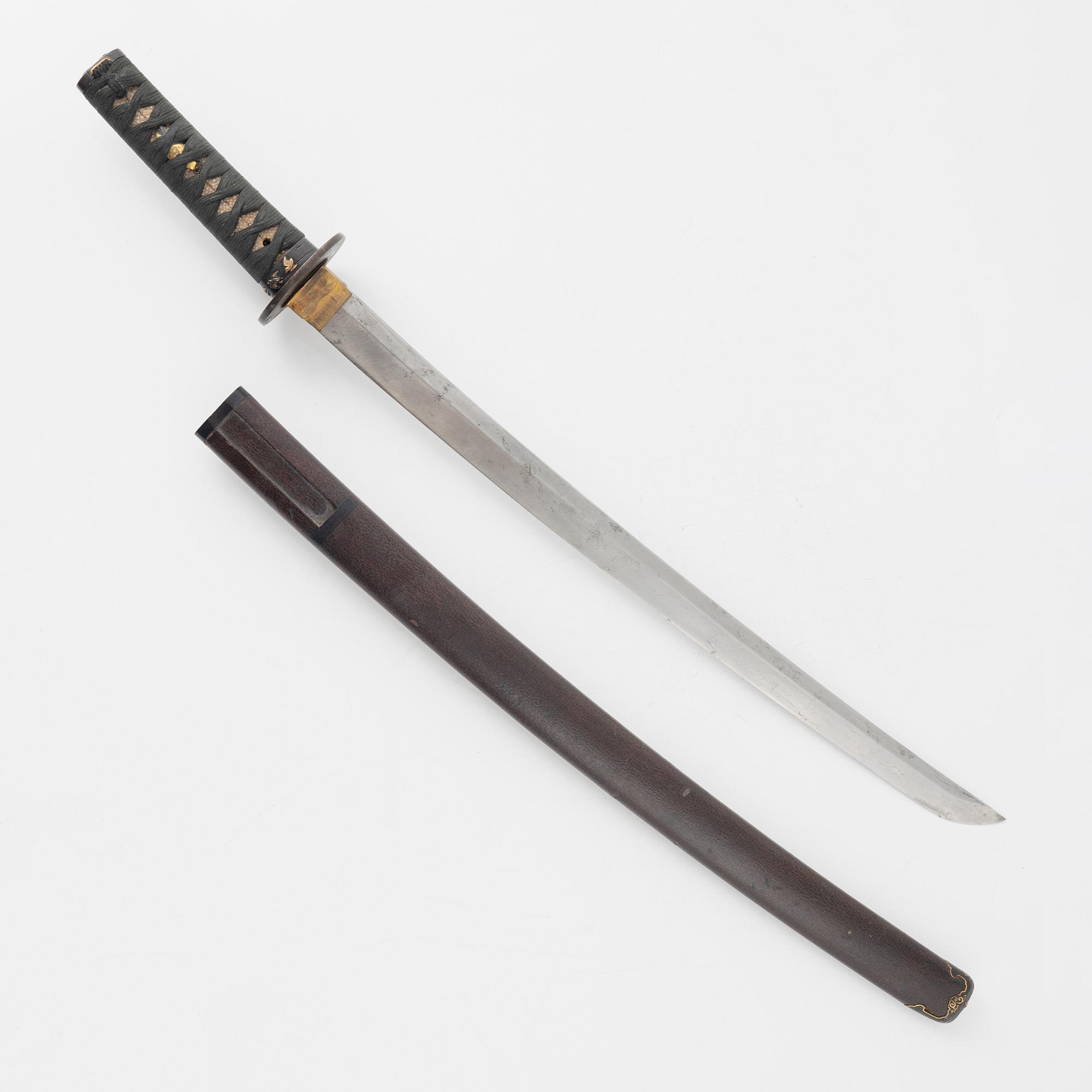 Wakizashi, Japan, troligen Edo.
