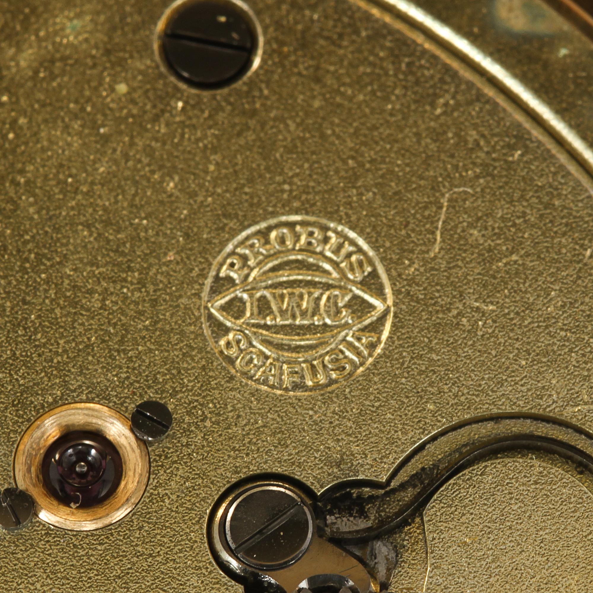 FICKUR, 18K guld, International Watch Company, Schaffhausen, ca 1910.