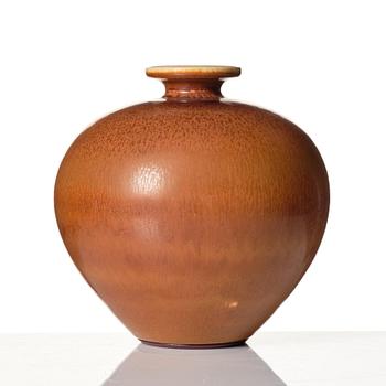 Berndt Friberg, a stoneware vase, Gustavsberg studio, Sweden 1958.