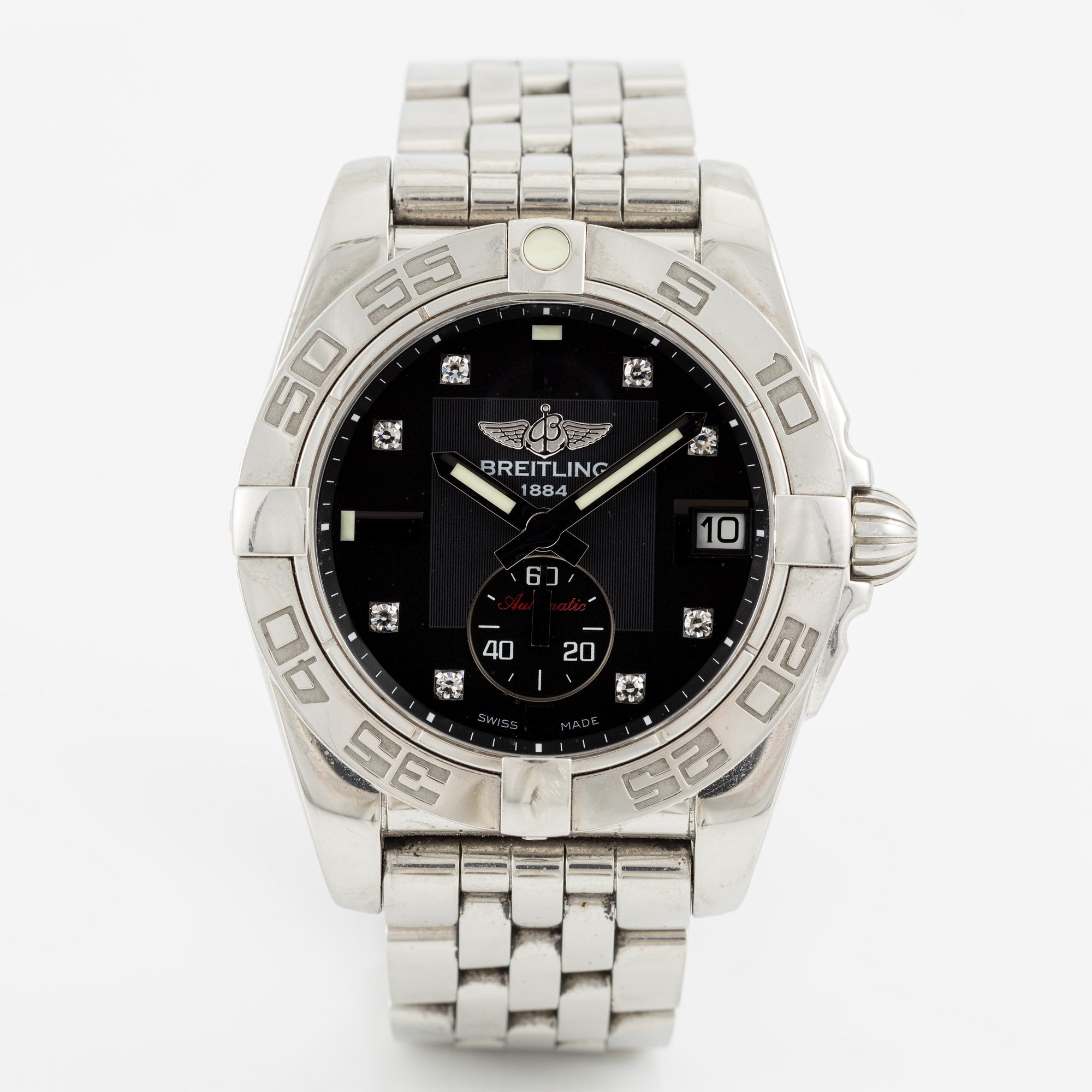 Breitling, Galactic 36, "Diamond Dial", armbandsur, 36 mm.