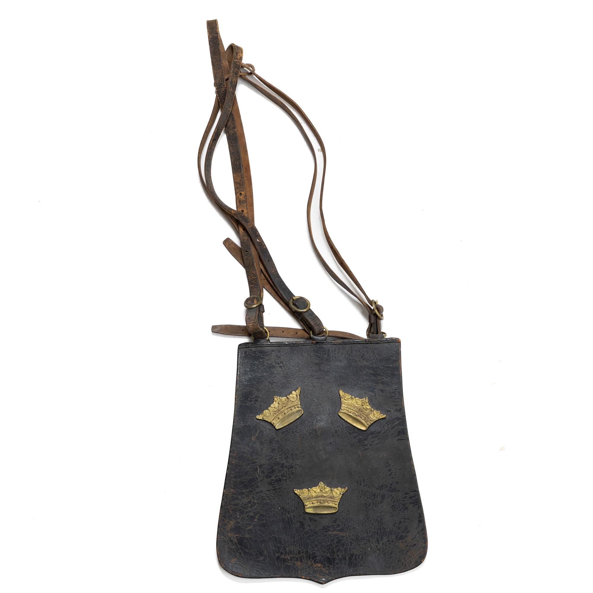 Sabre pouch, Swedish, m/1835 for the hussars.