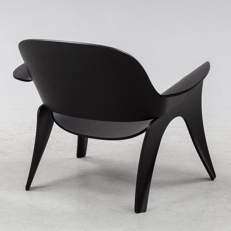 Chris Martin, a stained oak 'Rose chair', Massproductions.