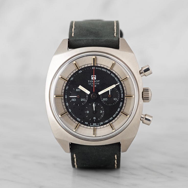 TISSOT, Seastar, T.12, "Base 1000", chronograph, wristwatch, 42 mm,