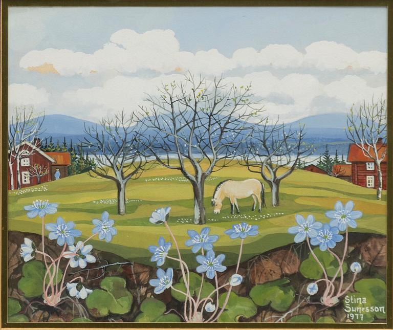 Stina Sunesson, "Om Våren".