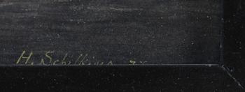 HEINRICH SCHILKING, tillskriven, akvarell, sign.