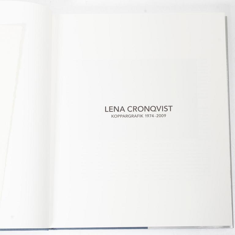 Lena Cronqvist, Catalogue raisonné, “Copper Plate Prints 1974–2009”, with “Stilleben II”, etching, signed and numbered 14/25.