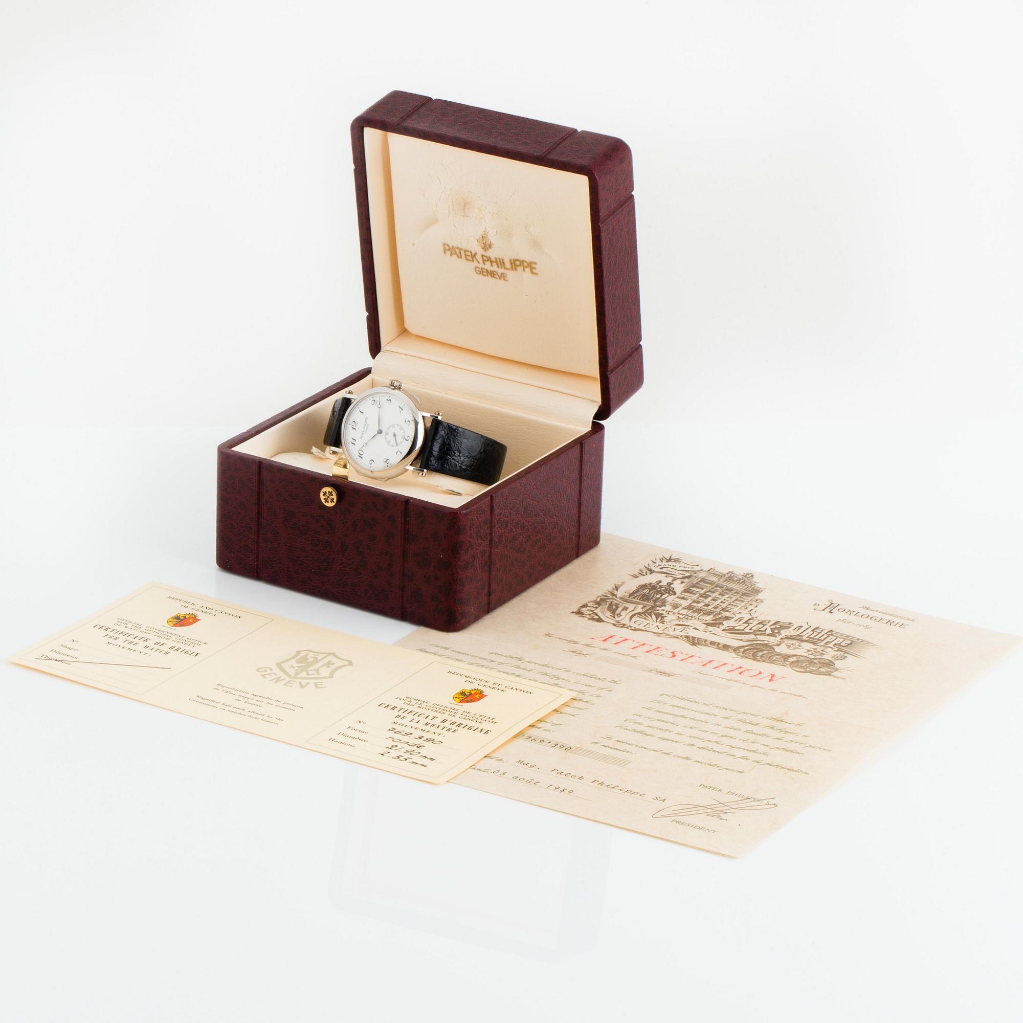 PATEK PHILIPPE, "Officer", "150th Anniversary".