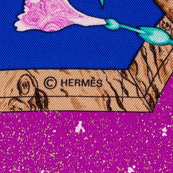 HERMÈS, scarf, "Pierres d'Orient et d'Occident".