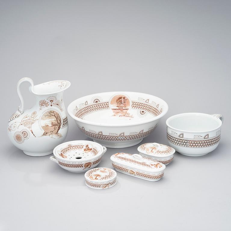 PESUSETTI, 7 osaa,  Brown-Westhead, Moore & Co, Englanti 1800-luvun loppupuoli.